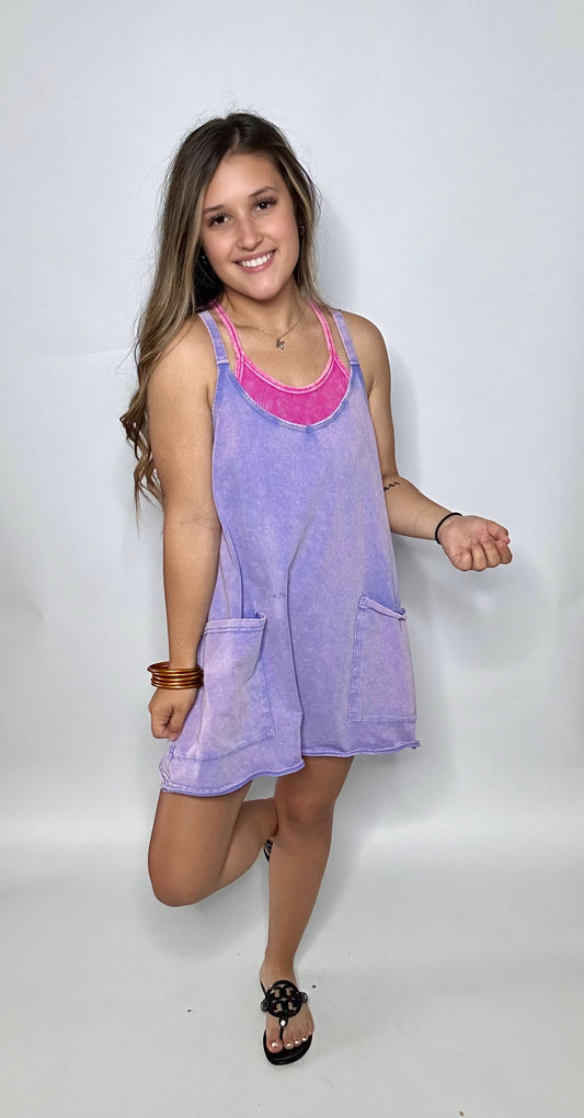 Peyton Dress - Purple