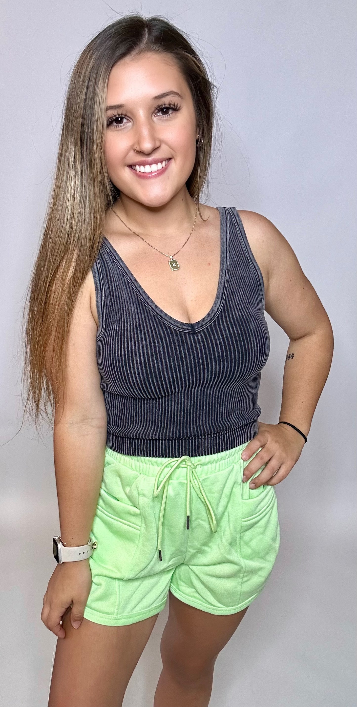 Seamless Tanks V-Neck - MULTIPLE COLORS