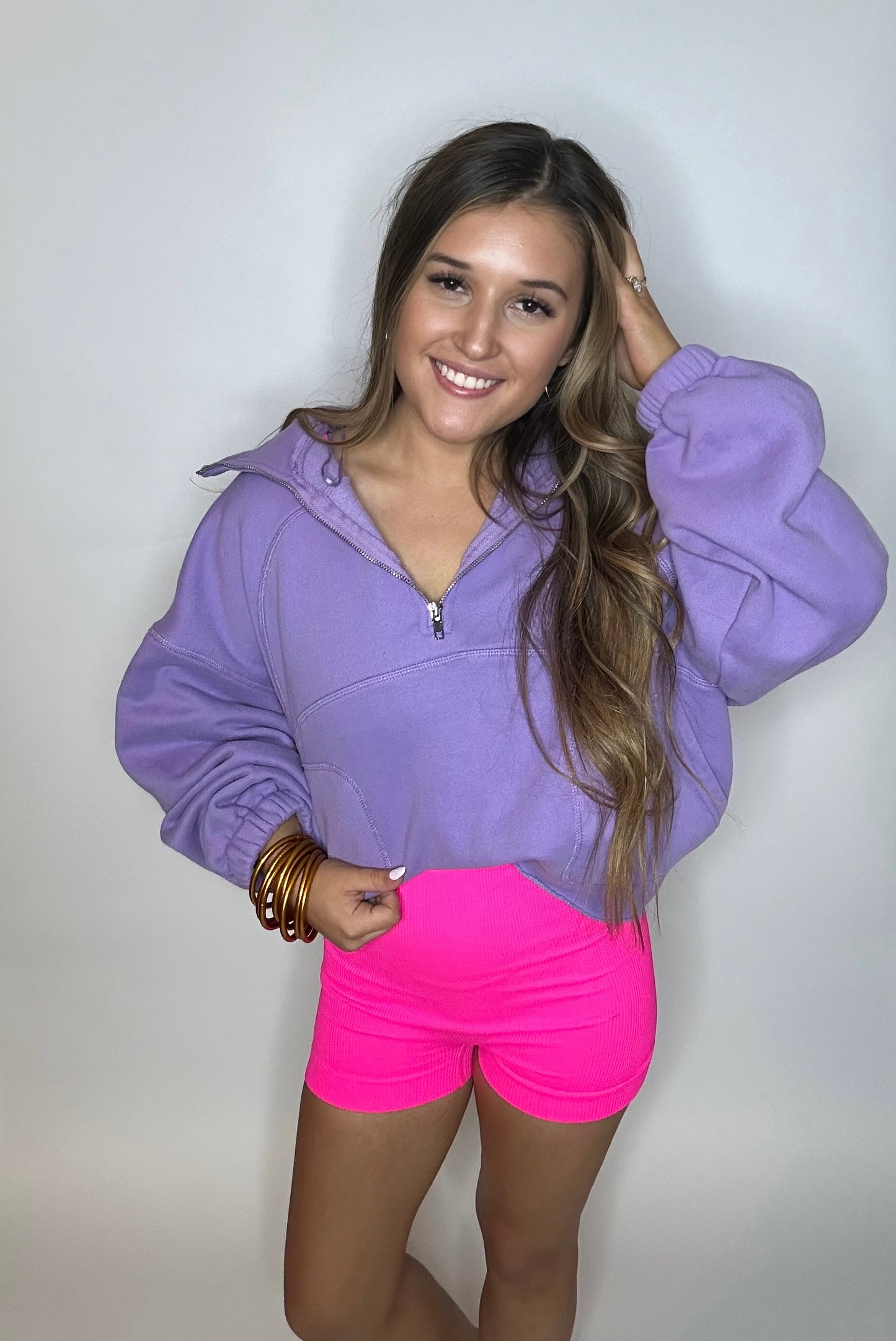 Must Have Ribbed Romper | HOT PINK