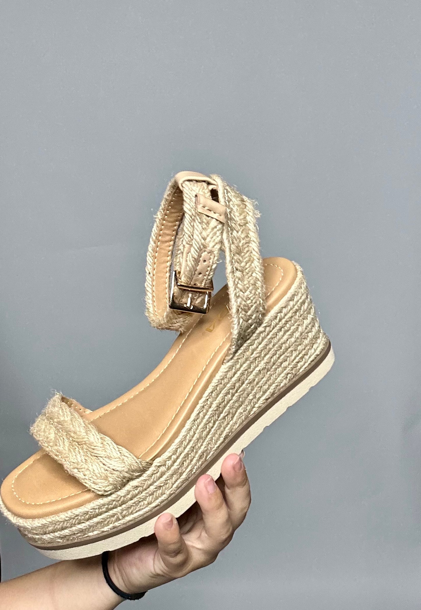 Jute Wedge Sandals