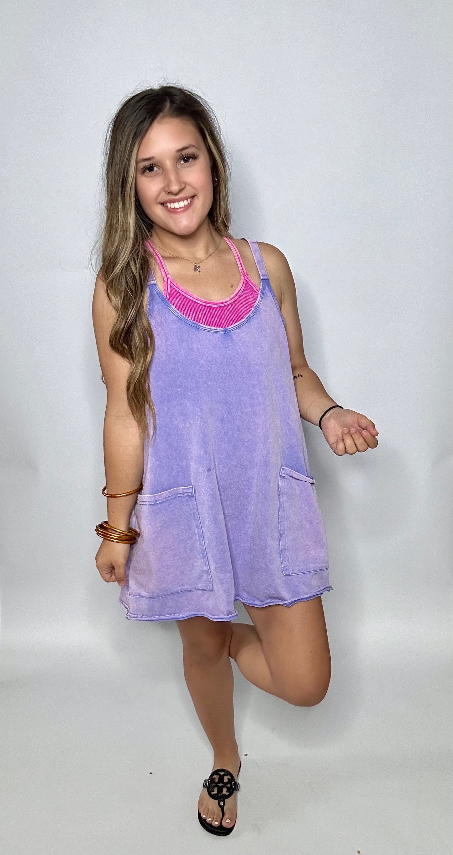 Peyton Dress - Purple