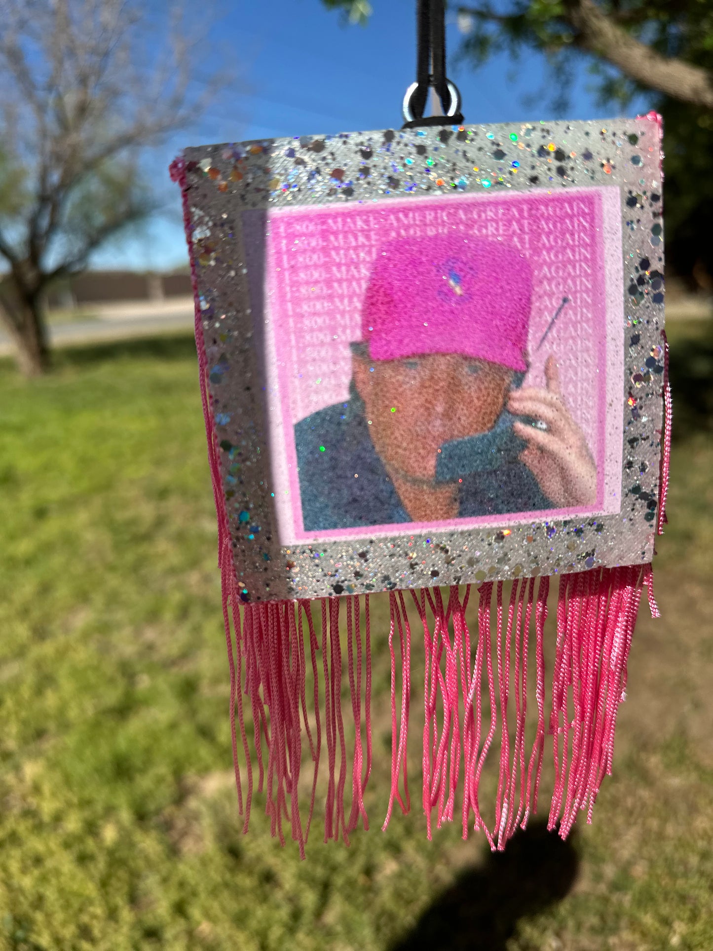 1-800-MAGA - STRAWBERRY LEATHER