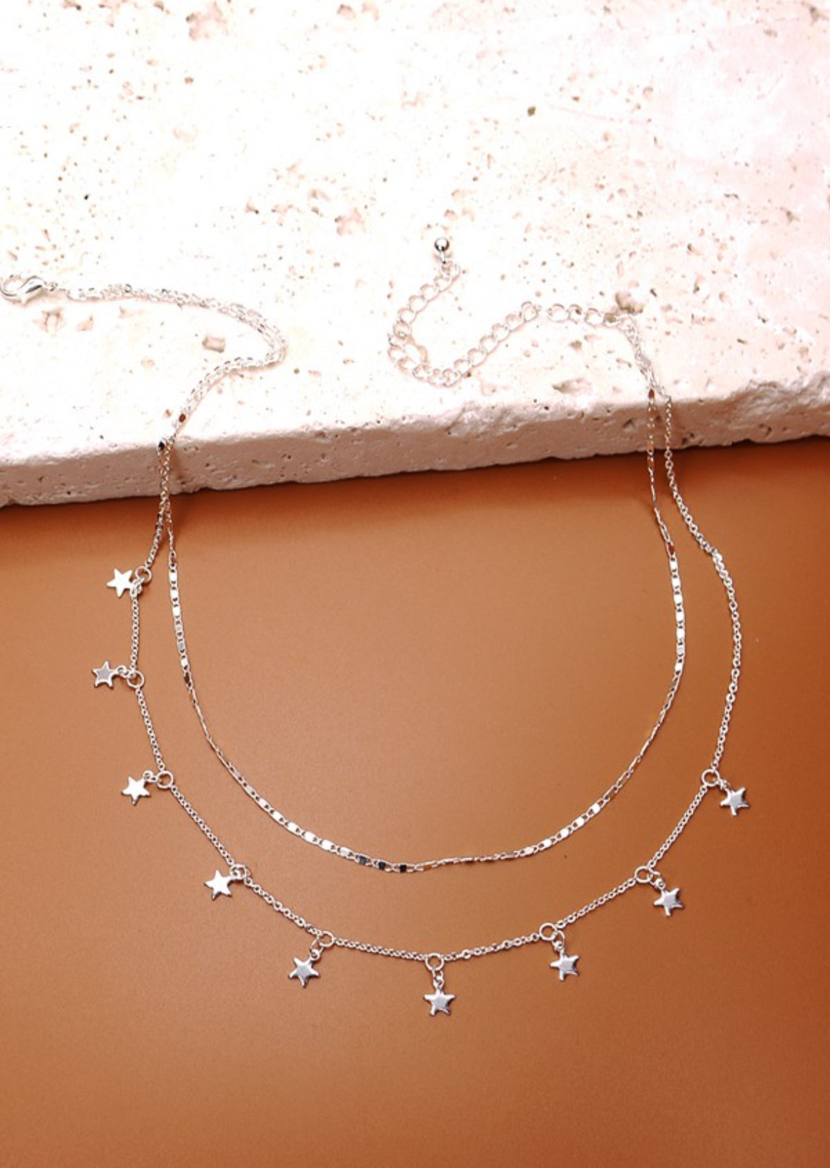Star Double Layered Necklace