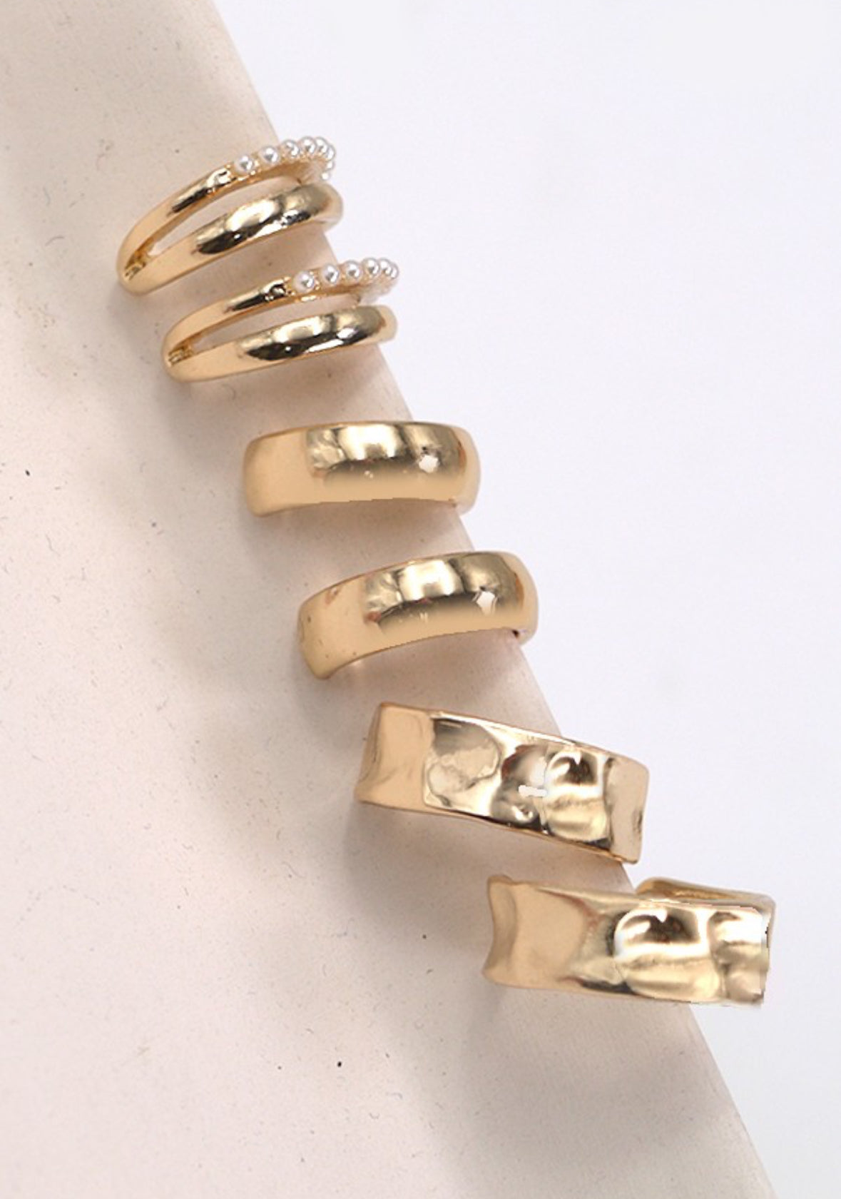 Gold Trio Earrings