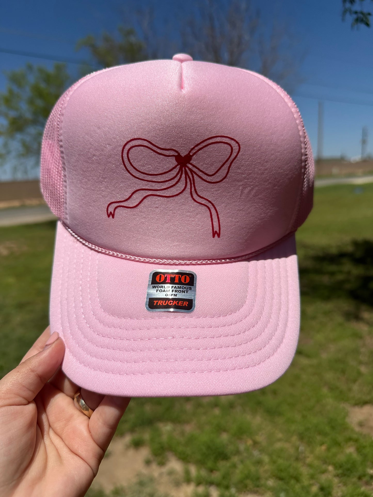Coquette Bow Trucker Hat