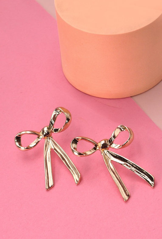 Bow Stud Earrings