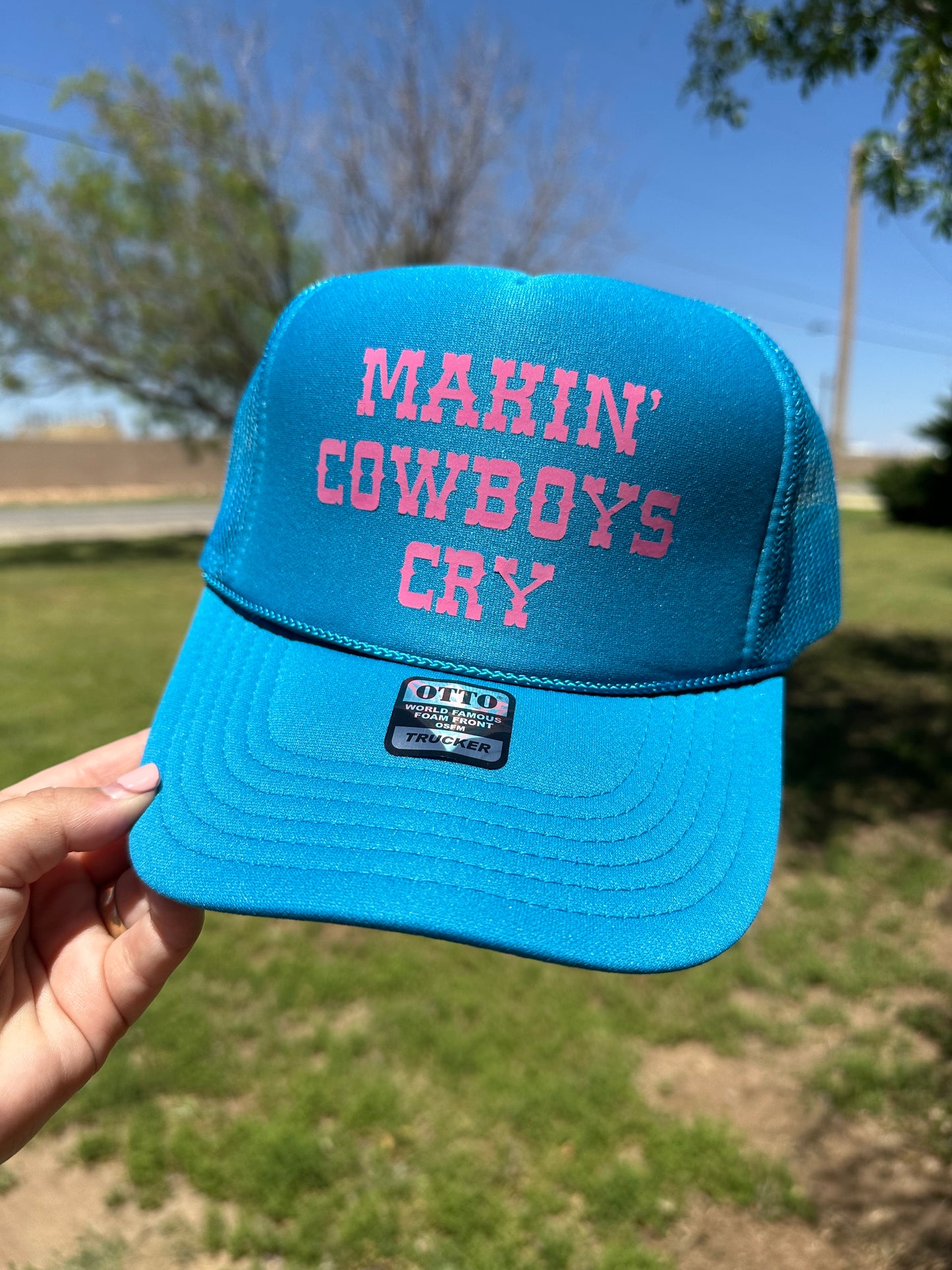 Making Cowboys Cry Trucker Hat
