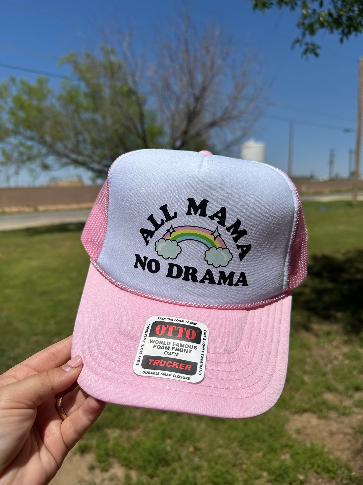 All Mama No Drama Trucker Hat